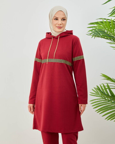 Hooded Tracksuit TRN1017 Red - 3