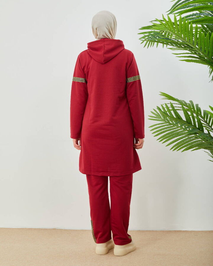 Hooded Tracksuit TRN1017 Red - 7